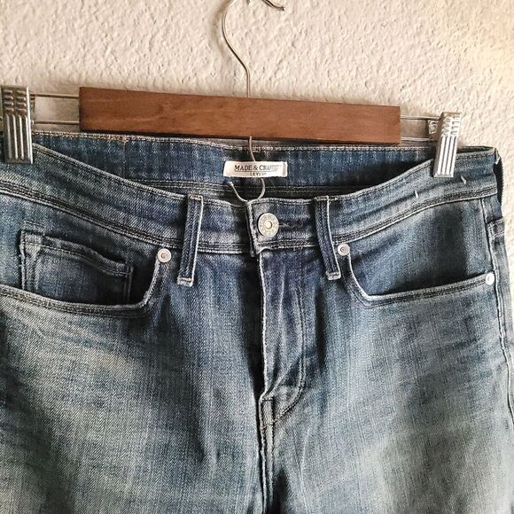 Levi's W29 L32 Made & Crafted Tack Slim Straight Men's Jeans - Picture 11 of 15